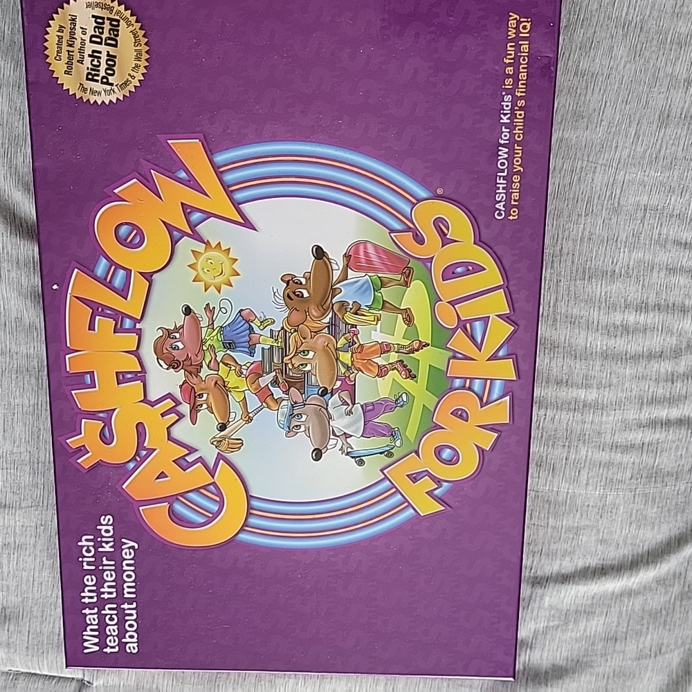 CASHFLOW FOR KIDS GAMEBOARD EUC. FOR KIDS 6 years AND OLDER